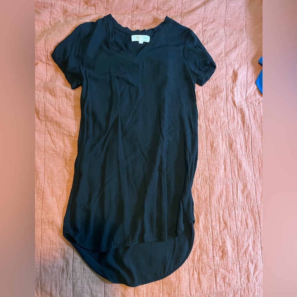 Black Cloth & Stone TShirt Dress